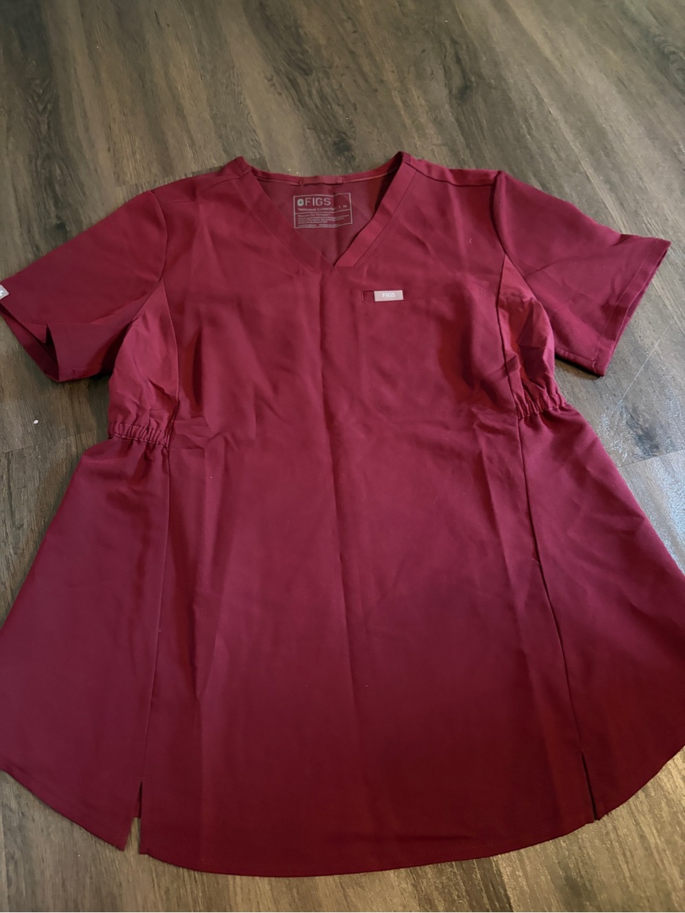 FIGS Octavia Maternity Scrub Top M